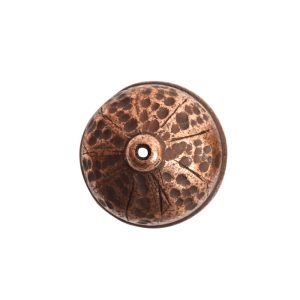 Tassel Top Ornate 9mm Single Hole<br>Antique Copper