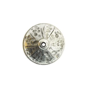 Tassel Top Ornate 9mm Single Hole<br>Antique Silver