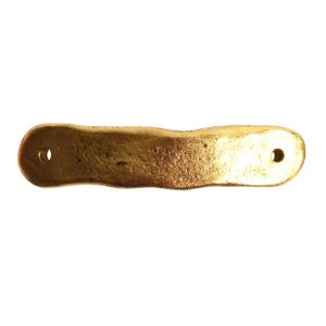 Bracelet Link Tag Small Rectangle<br>Antique Gold