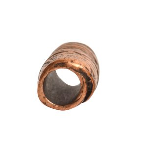 Metal Bead Tube 12mmAntique Copper