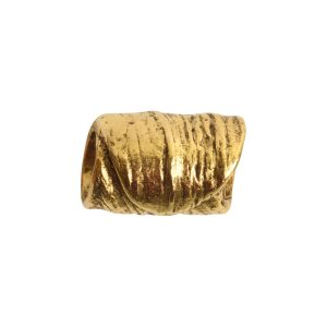 Metal Bead Tube 12mmAntique Gold