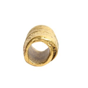 Metal Bead Tube 12mm<br>Antique Gold