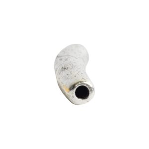 Metal Bead Tube 27mm<br>Antique Silver
