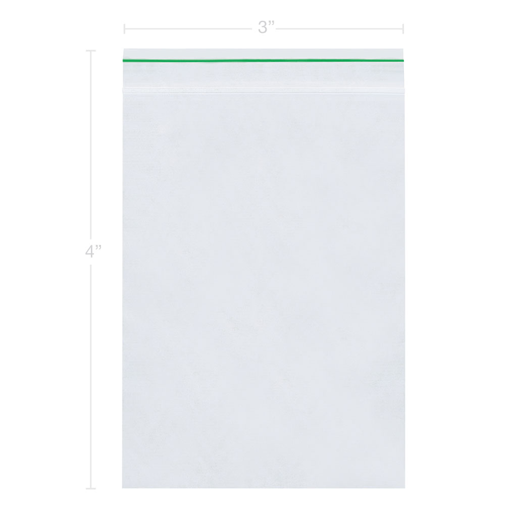 GreenLine Reclosable Bag 3 x 4 inch - Image 2