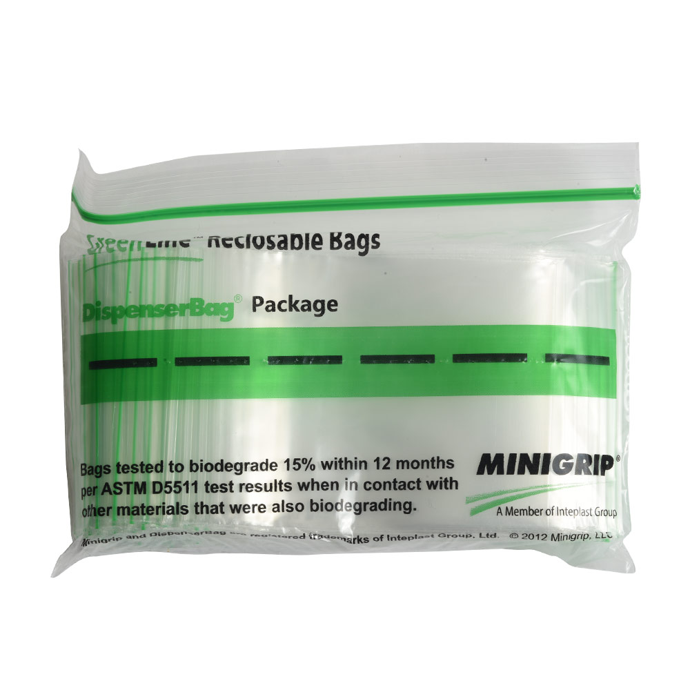 GreenLine Reclosable Bag 3 x 4 inch