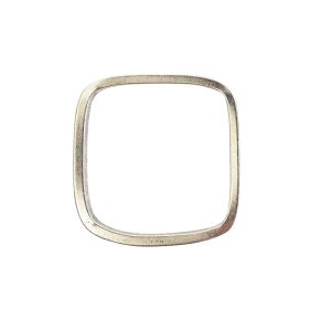 Ring Square size 6<br>Antique Silver