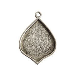 Grande Pendant Marrakesh Single LoopAntique Silver