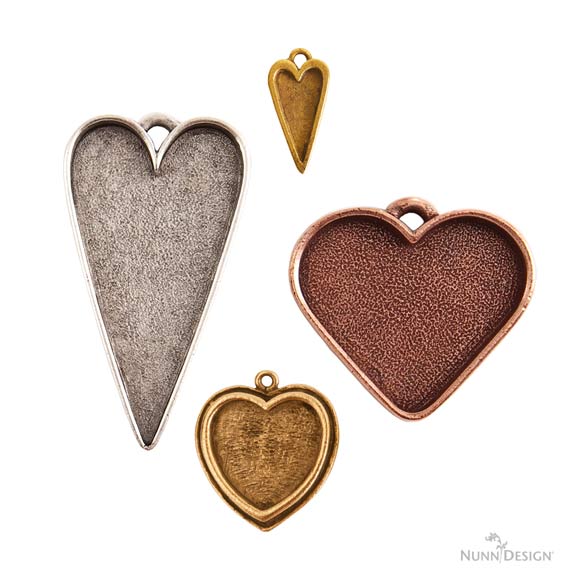 Heart Pendant Trays