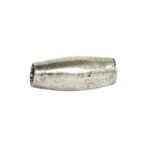 Metal Bead Double Cone 11x4mm<br>Antique Silver