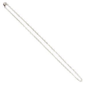 Necklace Fine Textured Cable Chain 18 Inch<br>Sterling Silver Plate