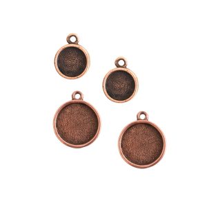 Buy & Try Findings Itsy & Mini Link Single Loop Circle Combo PackAntique Copper