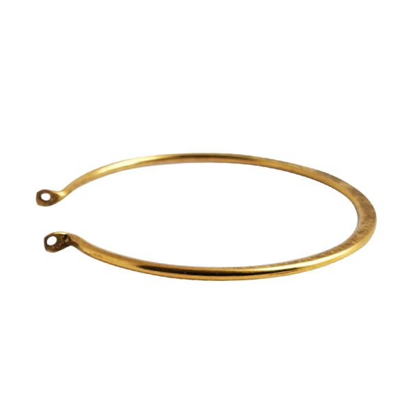 Wire Frame Open Circle GrandeAntique Gold