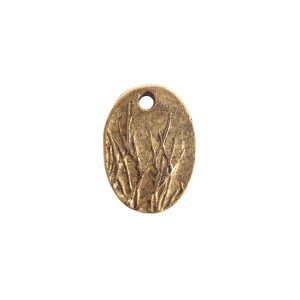 Charm Small Meadow GrassAntique Gold