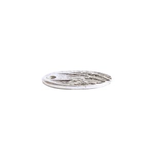 Charm Small Meadow Grass<br>Antique Silver