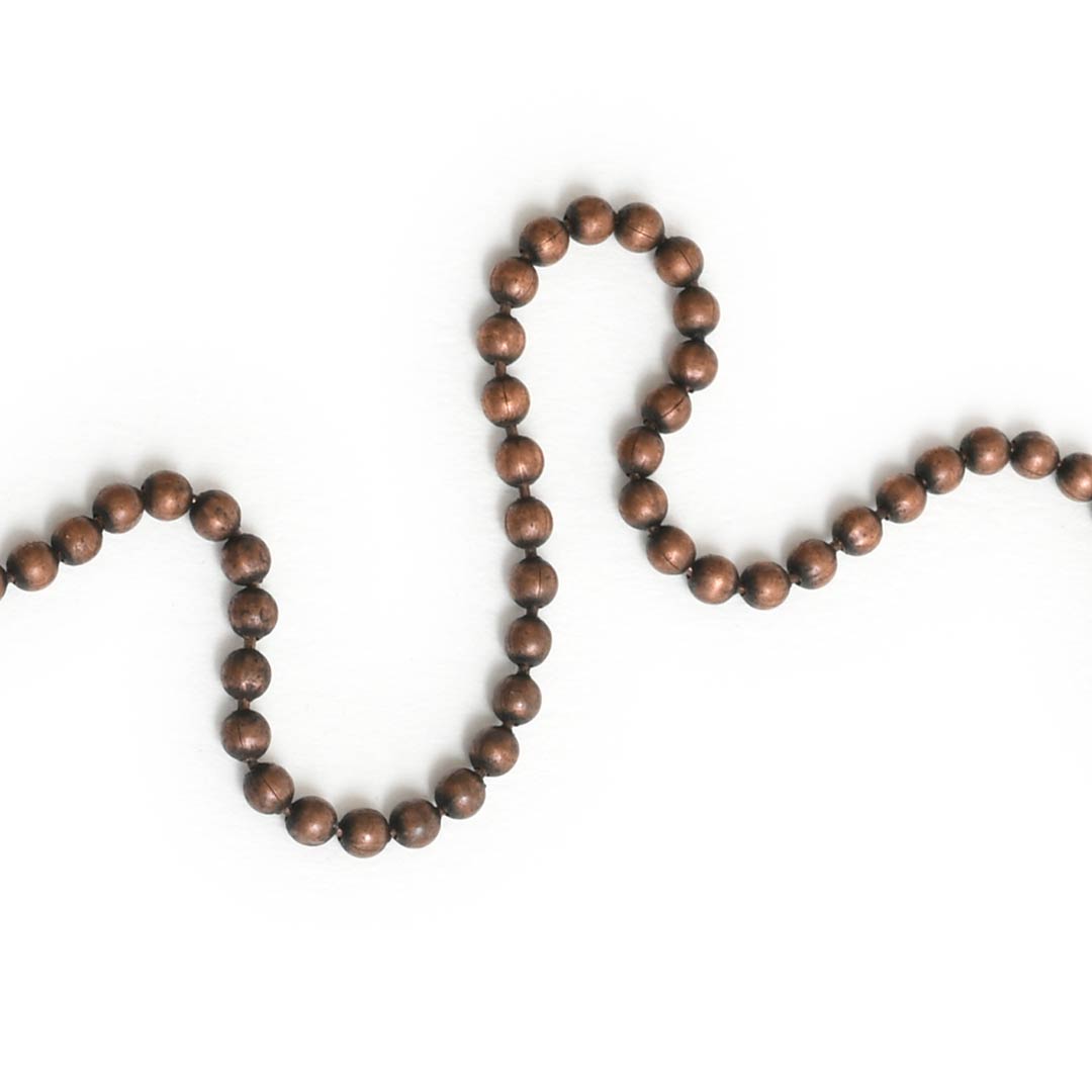 Ball Chain Small Antique Copper