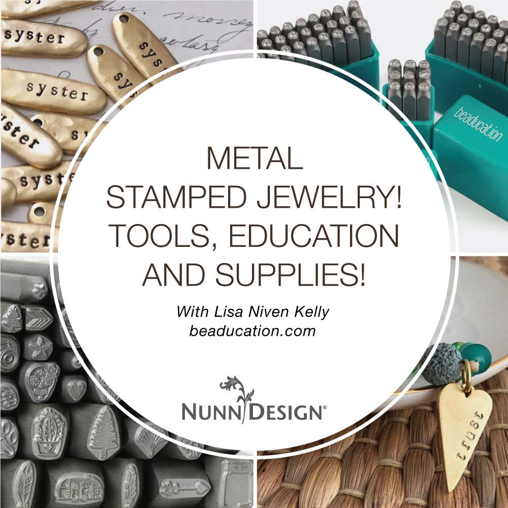 Metal Stamped Jewelry! Tools, Education and Supplies!