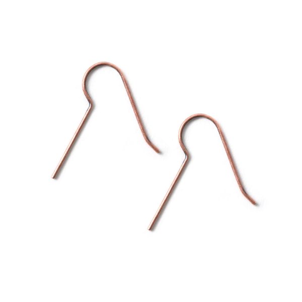 Ear Wire Long HooksAntique Copper Nickel Free