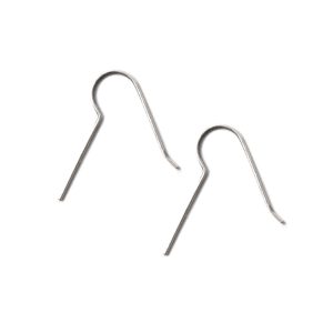 Ear Wire Long HooksAntique Silver Nickel Free