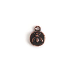 Charm Organic Itsy Bee<br>Antique Copper