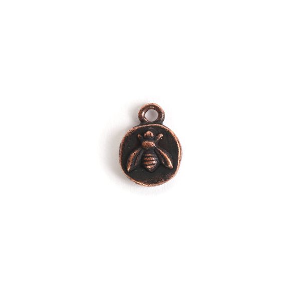 Charm Organic Itsy BeeAntique Copper