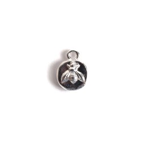 Charm Organic Itsy BeeSterling Silver Plate
