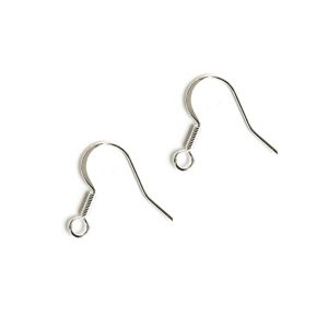 Ear Wire Classic<br>Sterling Silver Plate Nickel Free