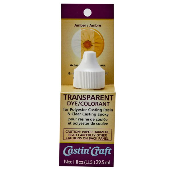 Castin Crafts Transparent DyeAmber