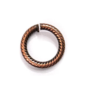 Jumpring 9mm Patterned Circle