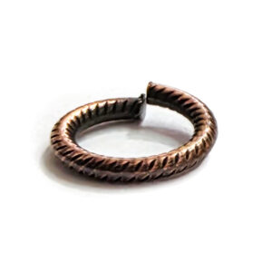 Jumpring 9mm Patterned Circle