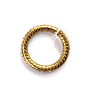 Jumpring 9mm Patterned Circle