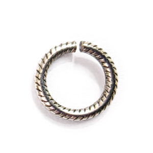 Jumpring 9mm Patterned Circle