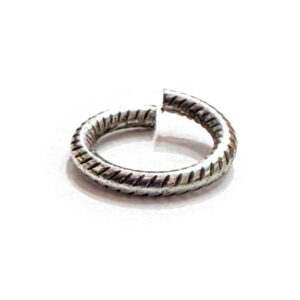 Jumpring 9mm Patterned Circle