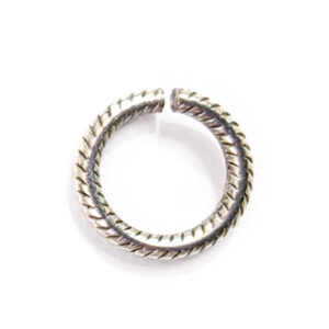 Jumpring 9mm Patterned Circle