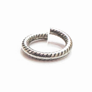Jumpring 9mm Patterned Circle