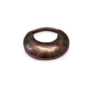 Hoop Crescent Small CircleAntique Copper