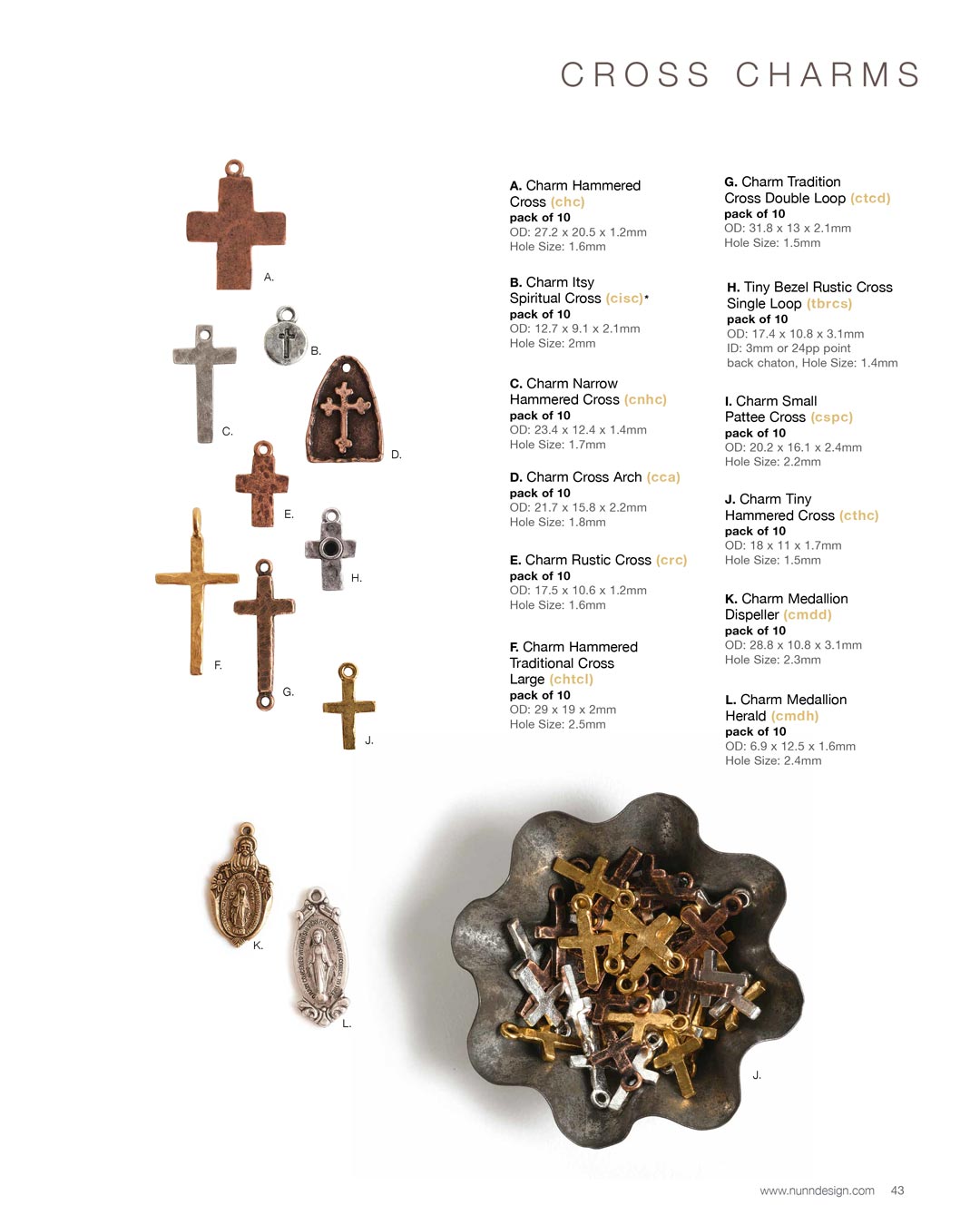 Cross Charms